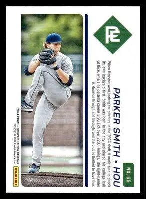 2024 Panini Prospect Edition #55 Parker Smith - Baseball Card Single