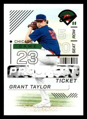 2024 Panini Prospect Edition #56 Grant Taylor - Baseball Card Single
