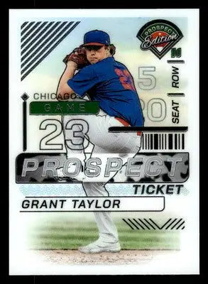 2024 Panini Prospect Edition #56 Grant Taylor Holo - Baseball Card Single