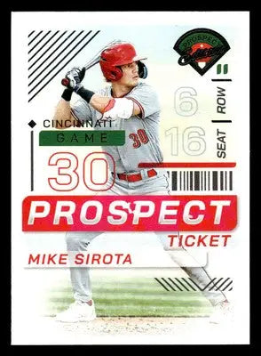 2024 Panini Prospect Edition #60 Mike Sirota - Baseball Card Single
