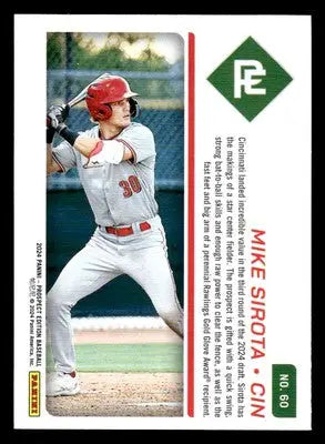 2024 Panini Prospect Edition #60 Mike Sirota - Baseball Card Single