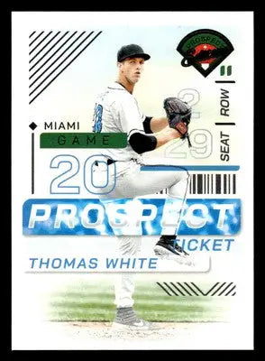 2024 Panini Prospect Edition #71 Thomas White - Baseball Card Single