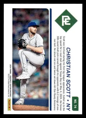 2024 Panini Prospect Edition #74 Christian Scott - Baseball Card Single