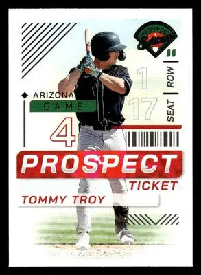 2024 Panini Prospect Edition #81 Tommy Troy - Baseball Card Single