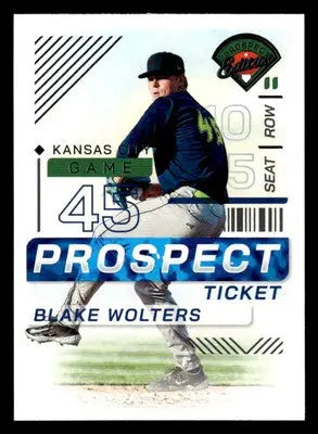 2024 Panini Prospect Edition #82 Blake Wolters - Baseball Card Single