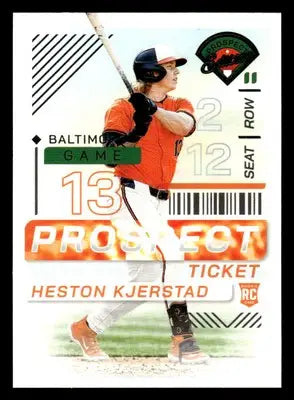 2024 Panini Prospect Edition #86 Heston Kjerstad - Baseball Card Single
