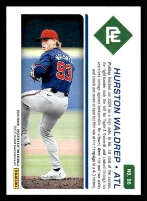 2024 Panini Prospect Edition #96 Hurston Waldrep - Baseball Card Single