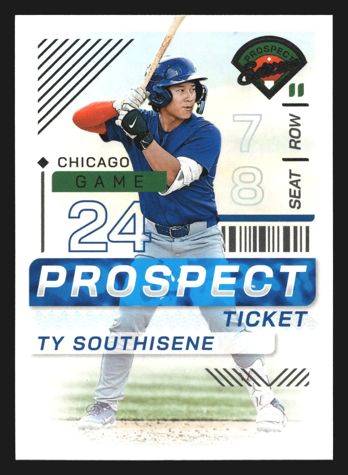 2024 Panini Prospect Edition Ty Southisene #140 Prospect Ticket Cubs - Baseball Card Single