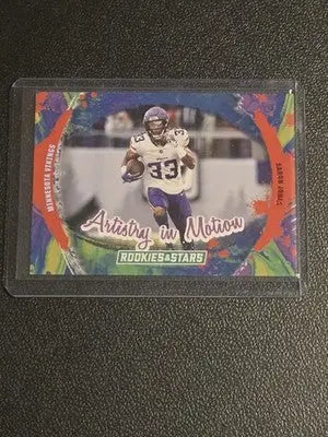 2024 Panini Rookies & Stars #AIM-AJS Aaron Jones Artistry in Motion Longevity - Football Card Single