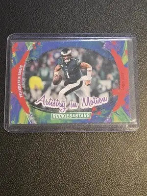 2024 Panini Rookies & Stars #AIM-JHS Jalen Hurts Artistry in Motion Longevity - Football Card Single