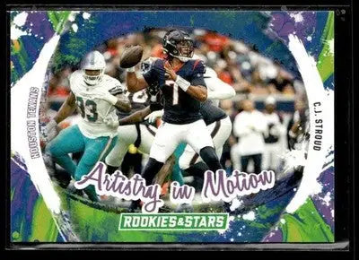 2024 Panini Rookies & Stars C.J. Stroud #AIM-CSD Artistry in Motion Texans - Football Card Single