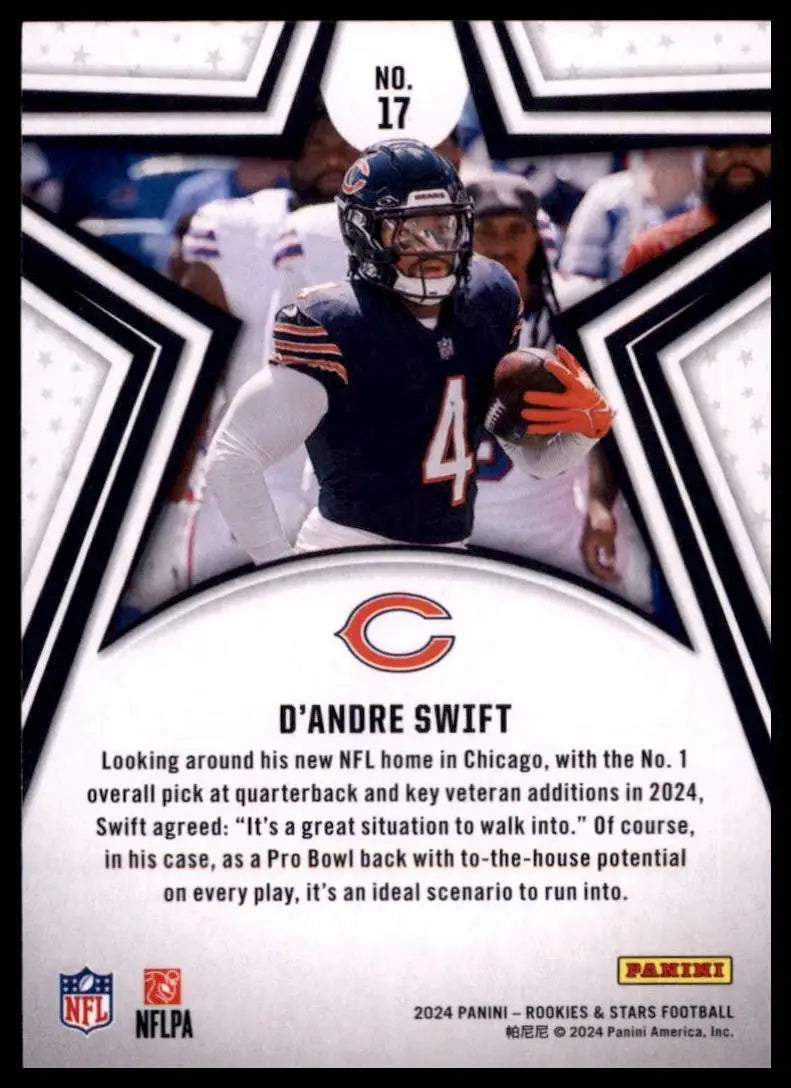 2024 Panini Rookies & Stars - D’Andre Swift #17 - Football Card Single