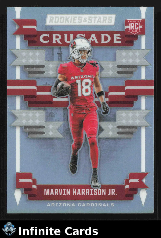 2024 Panini Rookies & Stars MARVIN HARRISON JR. #C-MHJ Crusade Cardinals RC