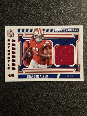 2024 Panini Rookies & Stars #NA-BAK Brandon Aiyuk NFL Authentic - Football Card Single