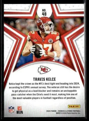 2024 Panini Rookies & Stars Travis Kelce #48 Kansas City Chiefs - Football Card Single