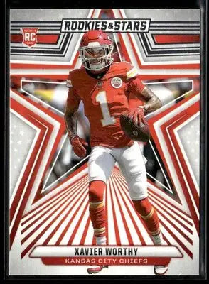 2024 Panini Rookies & Stars Xavier Worthy #200 RC Kansas City Chiefs - Football Card Single