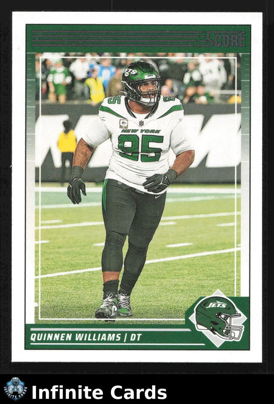 2024 Panini Score Football QUINNEN WILLIAMS #220 New York Jets - Football Card Single