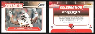 2024 Panini Score MYLES GARRETT #C-MGT Celebration Cleveland Browns - Football Card Single