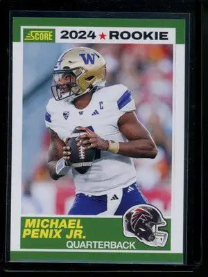 2024 Panini Score Rookie Michael Penix Jr. #7 Football - Football Card Single