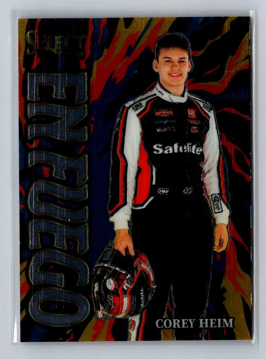 2024 Panini Select #10 Corey Heim En Fuego Tricon Garage - Racing Card Single