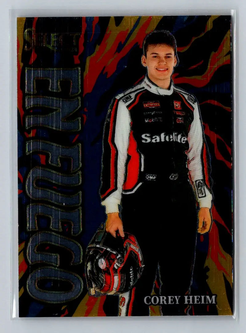 2024 Panini Select #10 Corey Heim En Fuego Tricon Garage - Racing Card Single