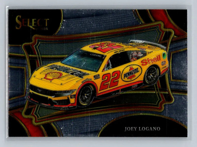 2024 Panini Select #107 Joey Logano Team Penske - Racing Card Single