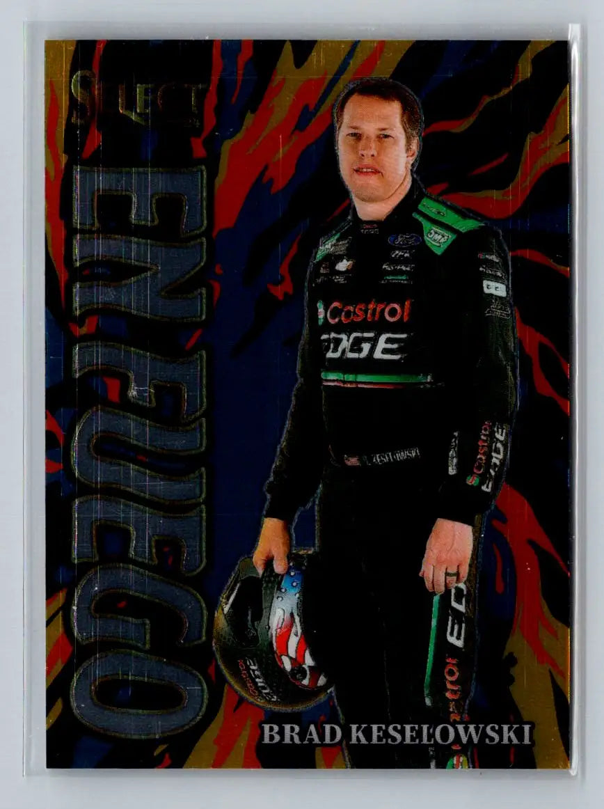 2024 Panini Select #11 Brad Keselowski En Fuego RFK Racing - Racing Card Single