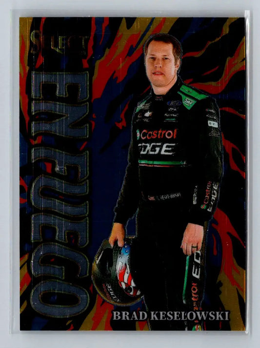 2024 Panini Select #11 Brad Keselowski En Fuego RFK Racing - Racing Card Single
