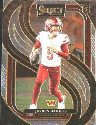 2024 Panini Select #112 Jayden Daniels Rookie Rookie - Football Card Single
