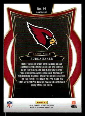 2024 Panini Select #14 Budda Baker - Football Card Single