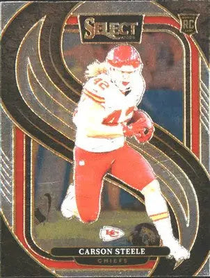 2024 Panini Select #142 Carson Steele Rookie Rookie - Football Card Single