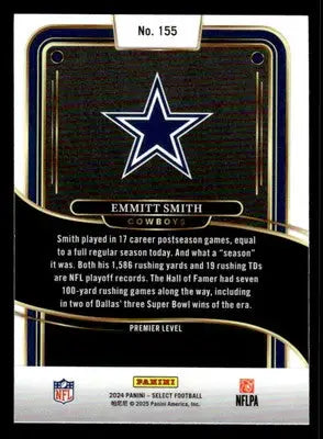 2024 Panini Select #155 Emmitt Smith - Football Card Single