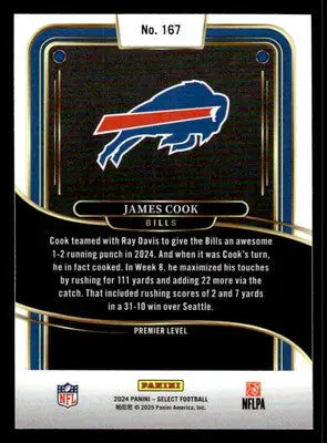 2024 Panini Select #167 James Cook - Football Card Single