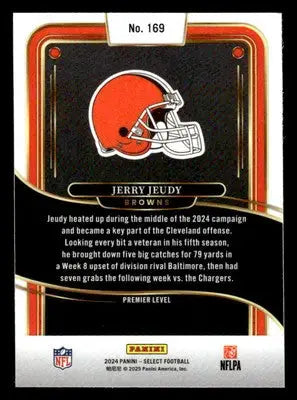 2024 Panini Select #169 Jerry Jeudy - Football Card Single