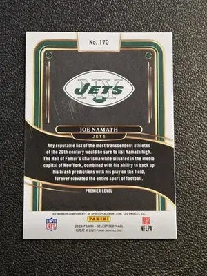 2024 Panini Select #170 Joe Namath - Football Card Single