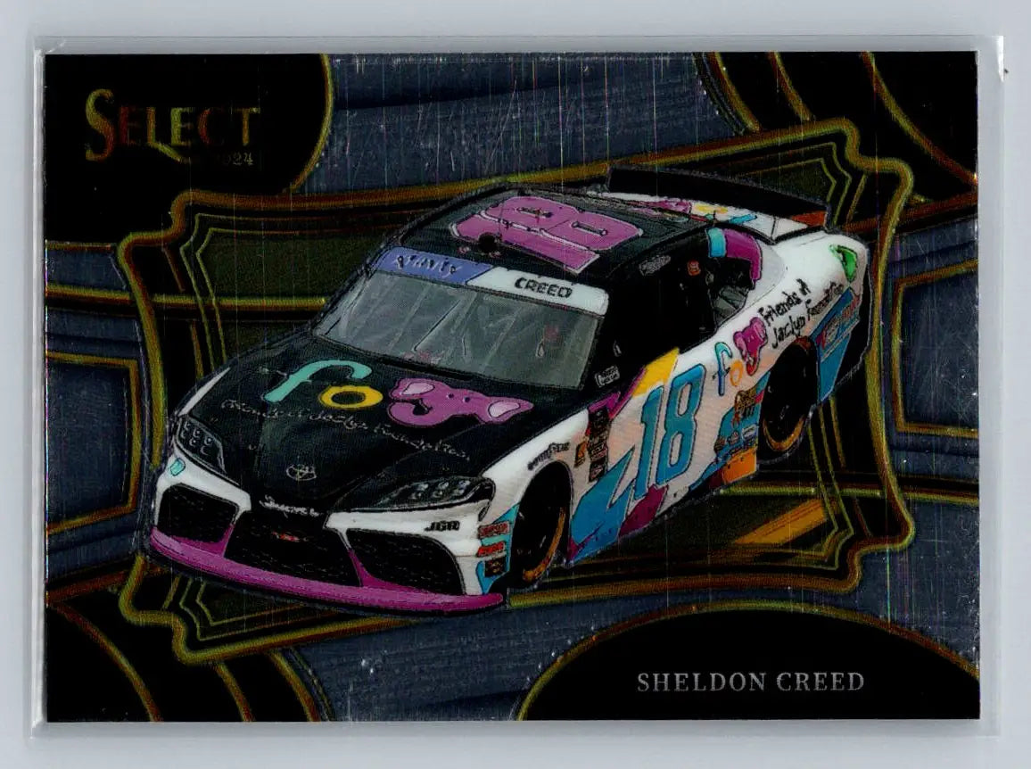 2024 Panini Select #174 Sheldon Creed Joe Gibbs Racing - Racing Card Single
