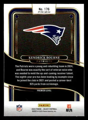 2024 Panini Select #176 Kendrick Bourne Silver Prizm - Football Card Single