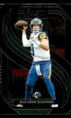 2024 Panini Select #182 Matthew Stafford Los Angeles Rams - Football Card Single