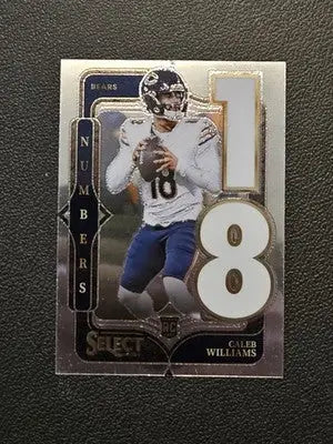 2024 Panini Select #19 Caleb Williams Select Numbers - Football Card Single