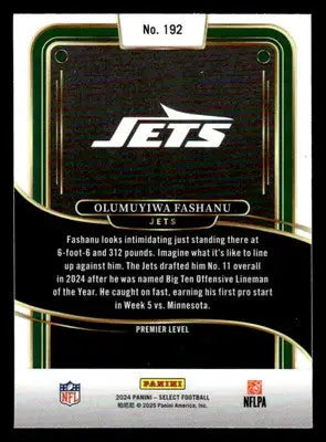 2024 Panini Select #192 Olumuyiwa Fashanu - Football Card Single