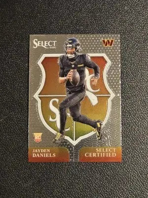 2024 Panini Select #2 Jayden Daniels Select Certified Rookies - Football Card Single