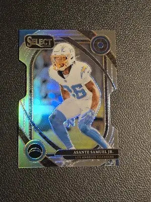 2024 Panini Select #207 Asante Samuel Jr. Silver Prizm Die Cut - Football Card Single