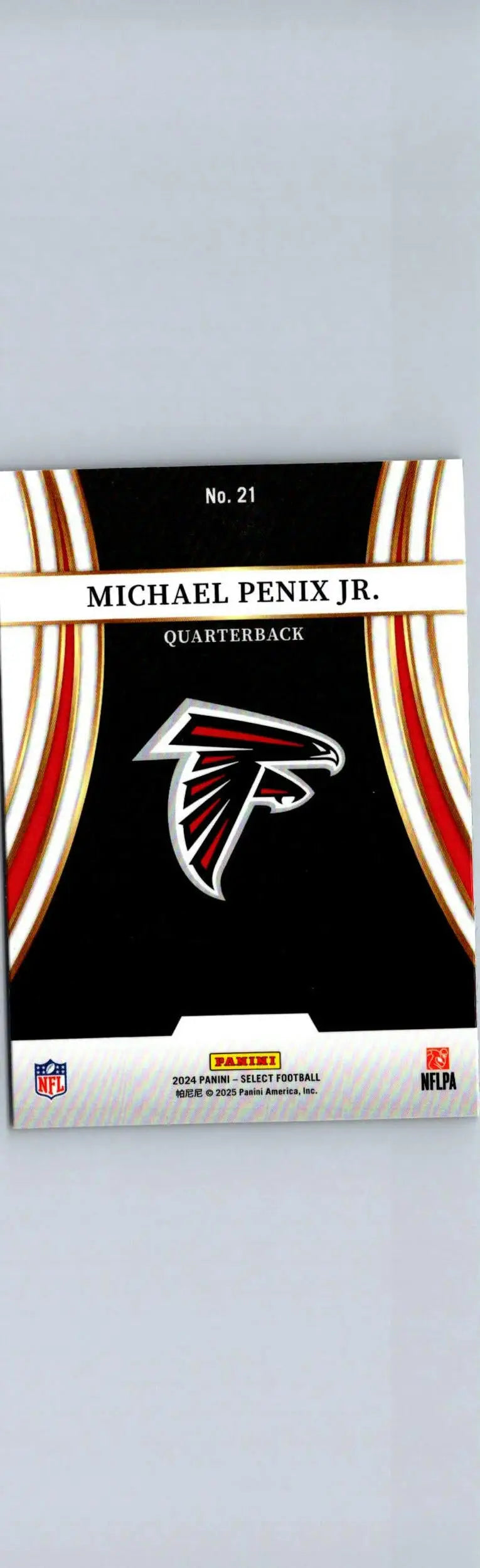 2024 Panini Select #21 Michael Penix Jr. Turbocharged - Football Card Single