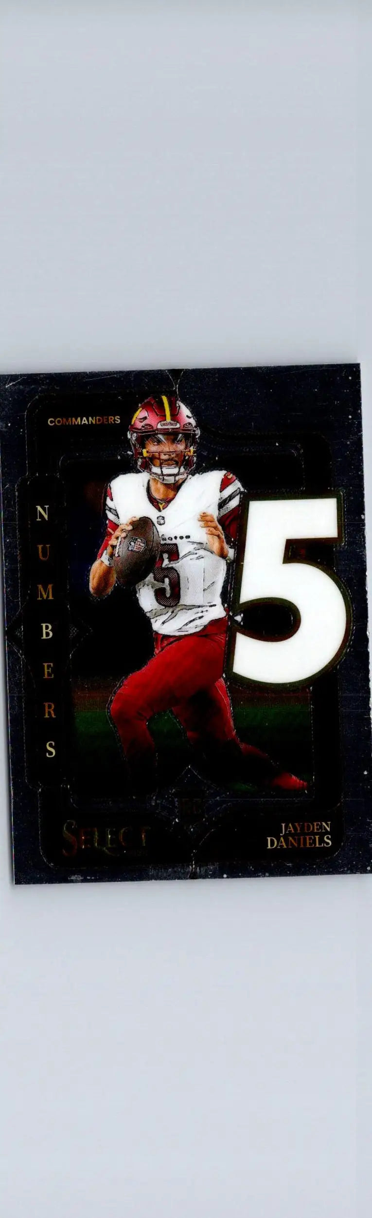 2024 Panini Select #23 Jayden Daniels Select Numbers Prizm - Football Card Single