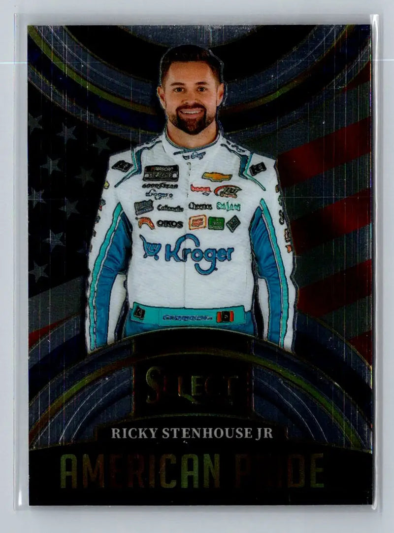 2024 Panini Select #24 Ricky Stenhouse Jr American Pride JTG Daugherty Racing - Racing Card Single