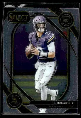 2024 Panini Select #246 J.J. McCarthy RC Minnesota Vikings - Football Card Single
