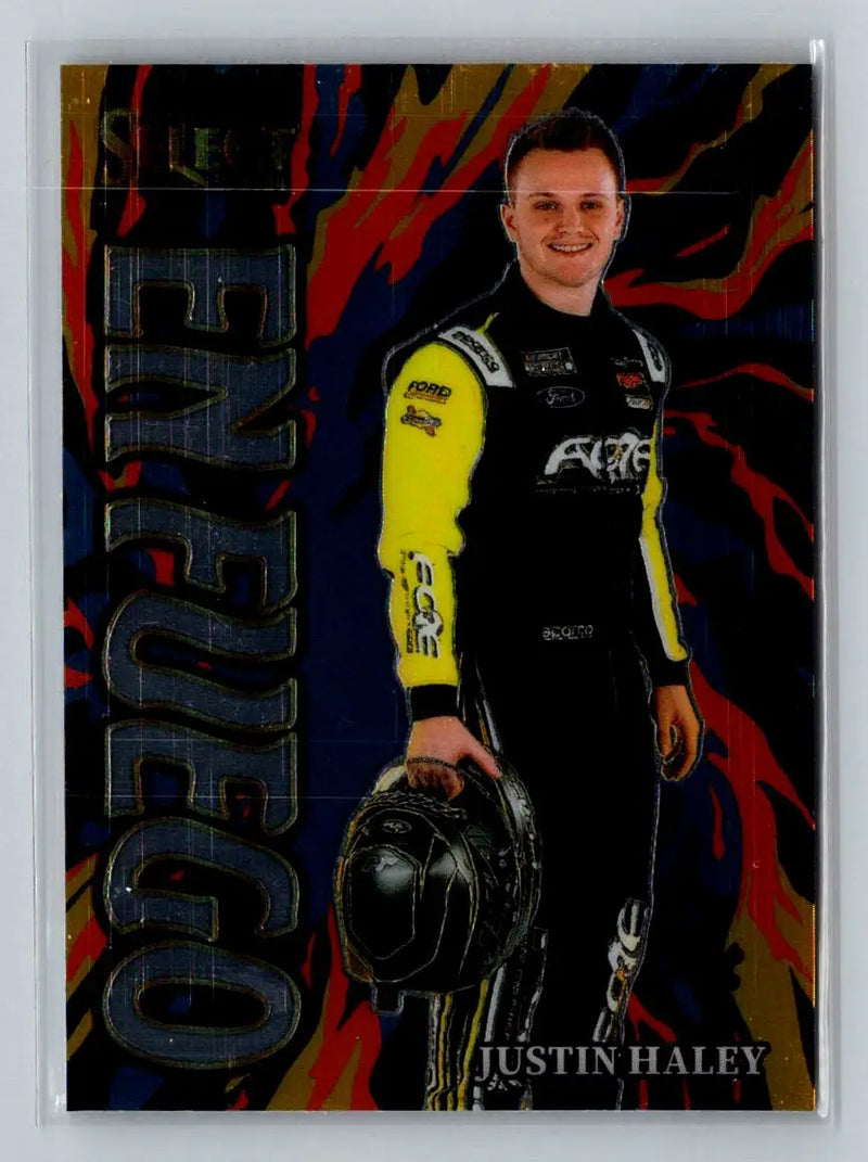 2024 Panini Select #27 Justin Haley En Fuego Rick Ware Racing - Racing Card Single