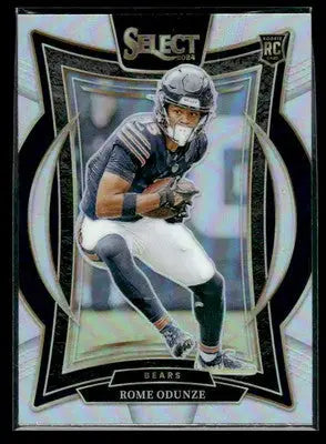 2024 Panini Select #3 Rome Odunze Silver Prizm - Football Card Single