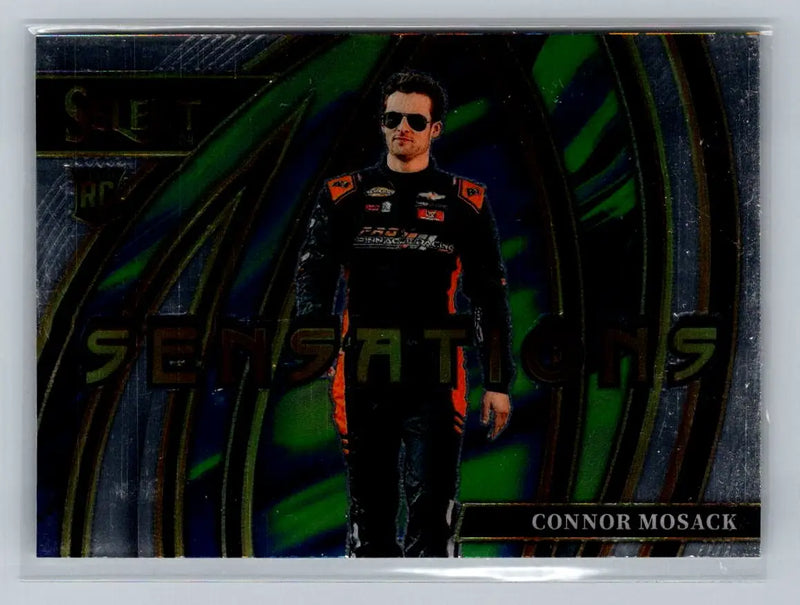 2024 Panini Select #30 Connor Mosack Sensations Pinnacle Racing Group - Racing Card Single