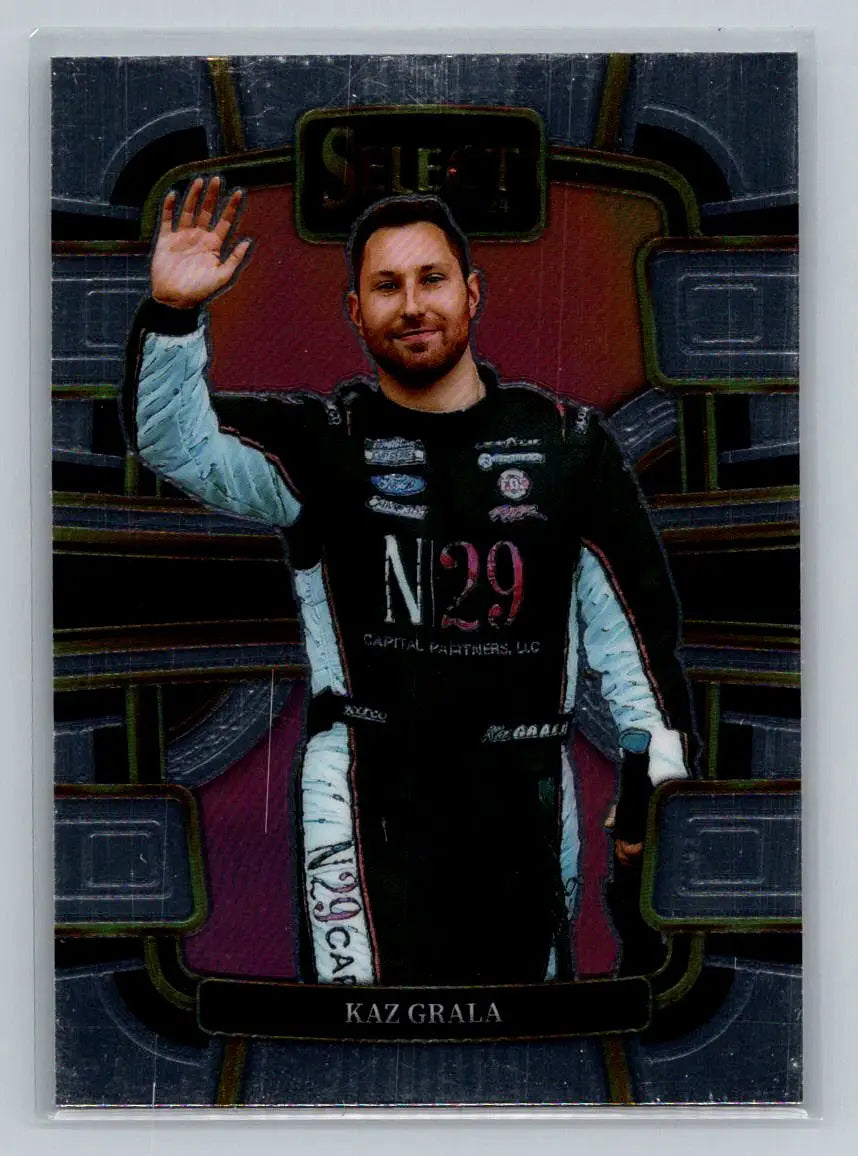 2024 Panini Select #33 Kaz Grala Rick Ware Racing - Racing Card Single